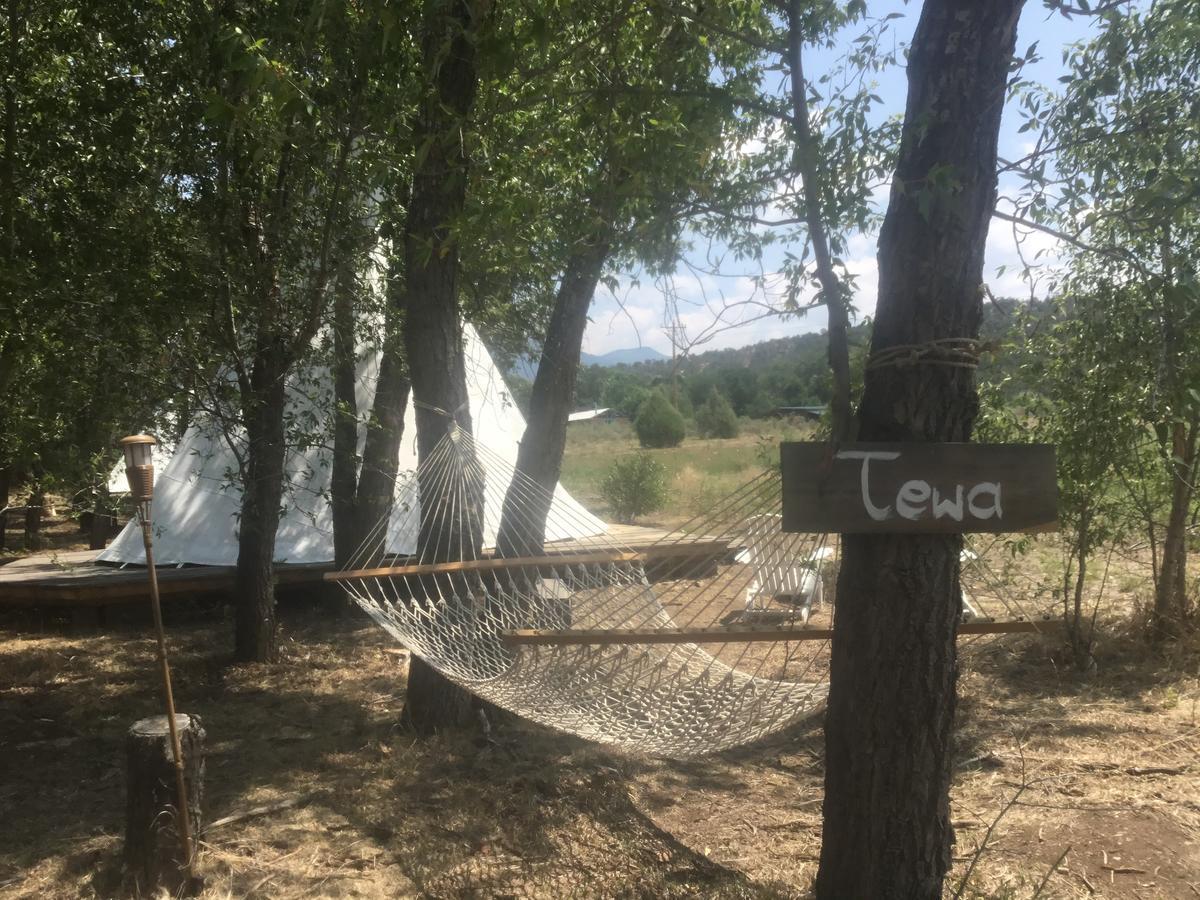 Taos Goji Farm & Eco-Lodge Retreat Arroyo Seco Eksteriør billede